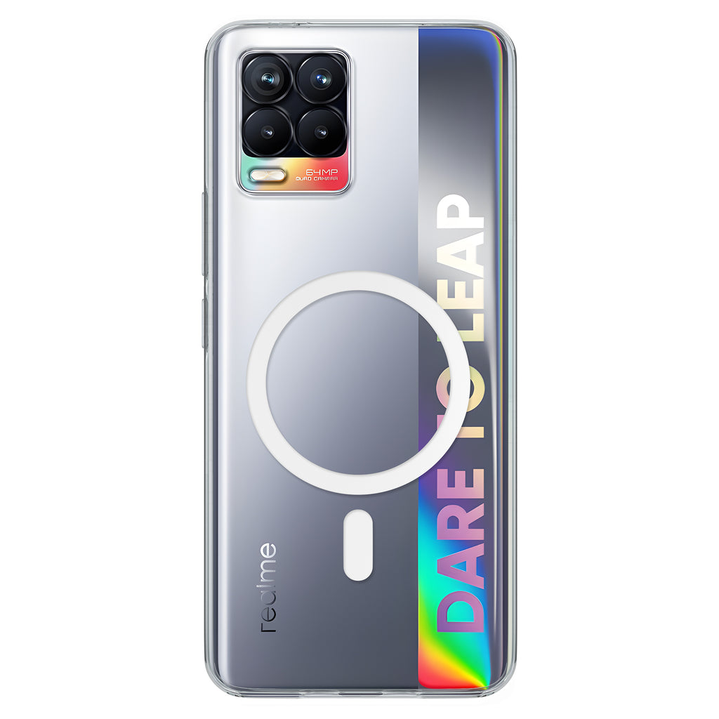 Anti-Yellow Magsafe Clear Case - Realme 8 4G