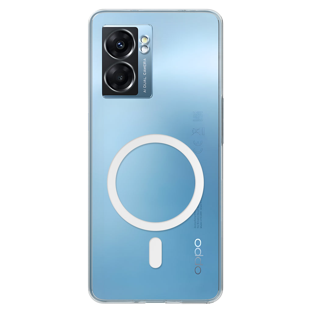 Anti-Yellow Magsafe Clear Case Oppo A Series