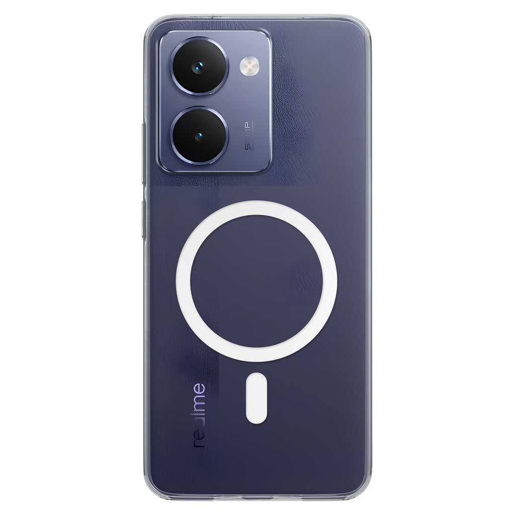 Anti-Yellow Magsafe Clear Case - Realme P3 Ultra 5G