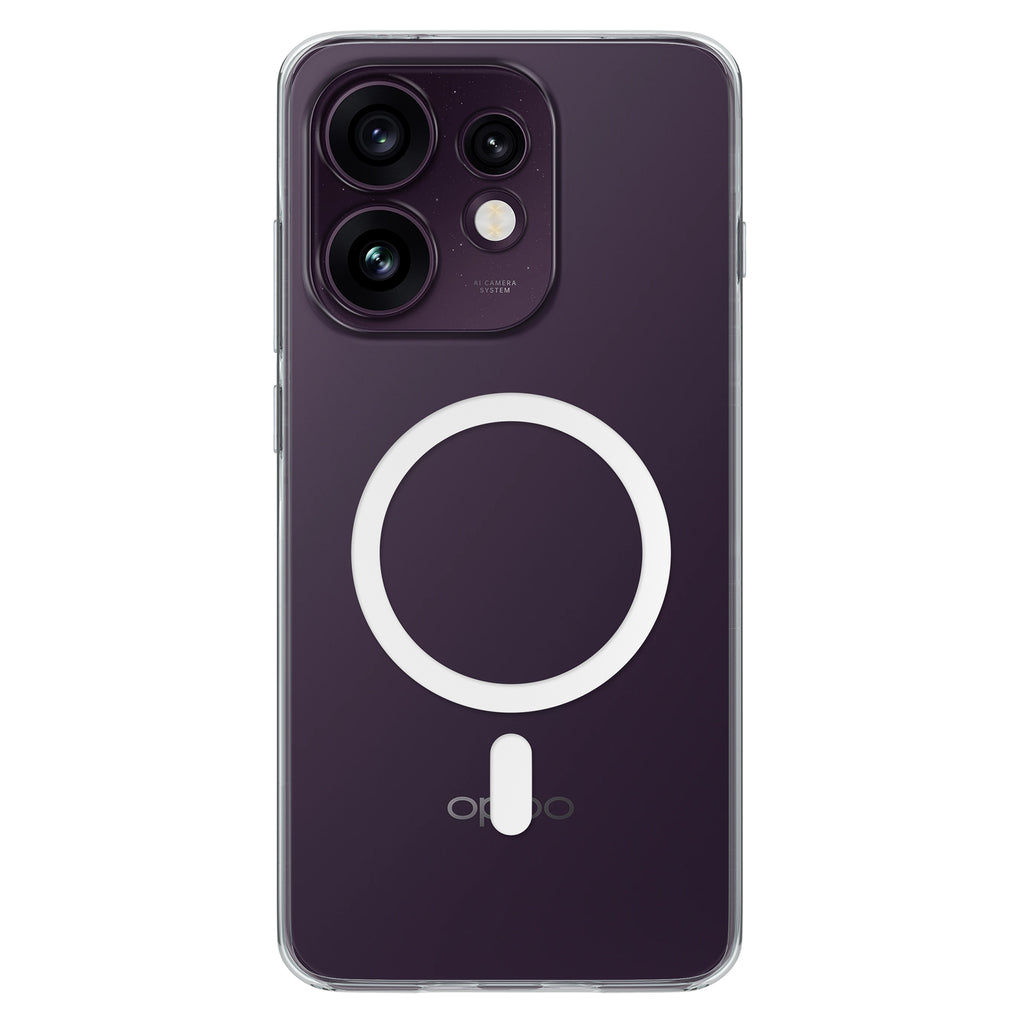 Anti-Yellow Magsafe Clear Case Oppo Reno Series