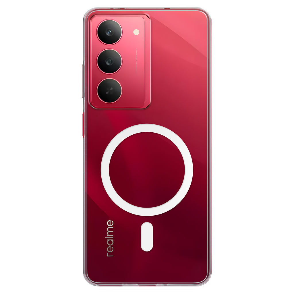 Anti-Yellow Magsafe Clear Case - Realme 14x 5G