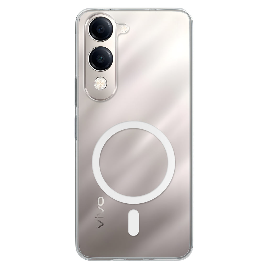 Anti-Yellow Magsafe Clear Case - Vivo Y19s 5G