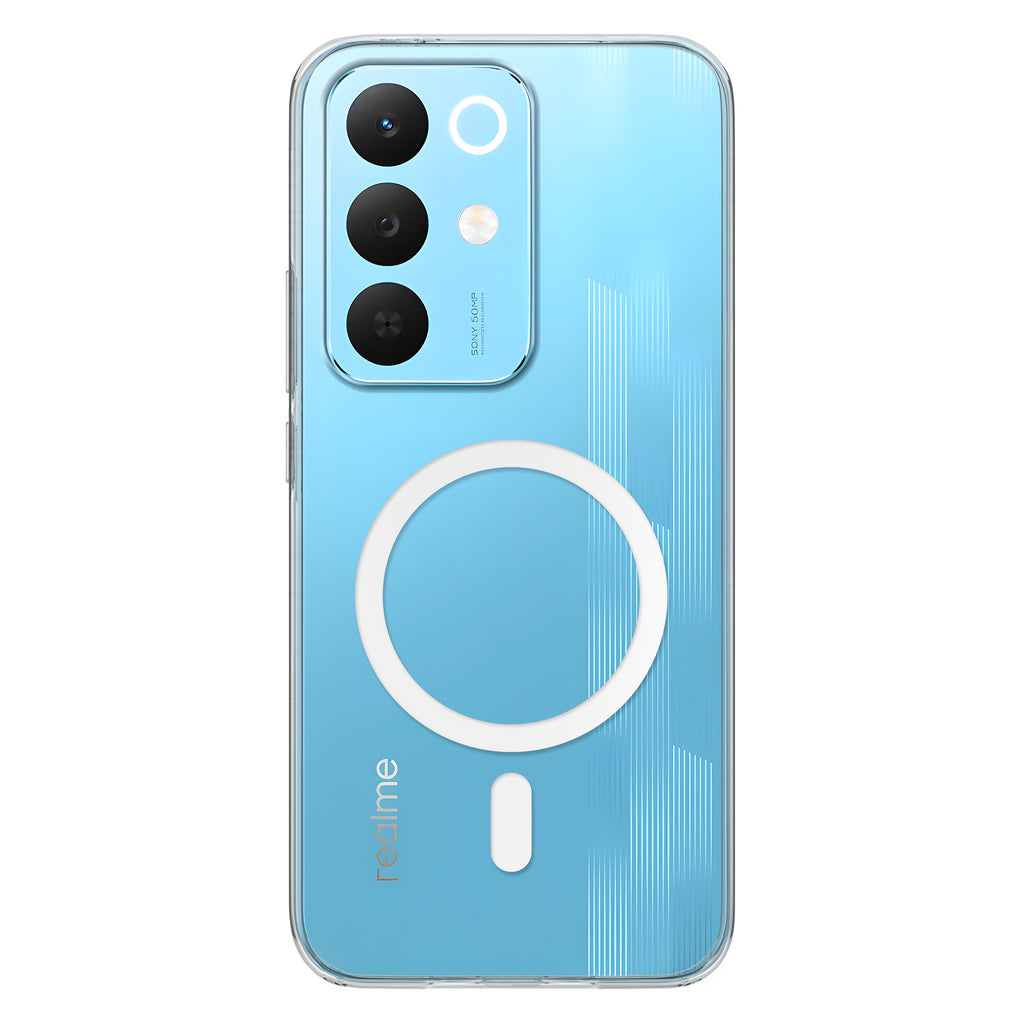 Anti-Yellow Magsafe Clear Case - Realme Narzo 90x 5G