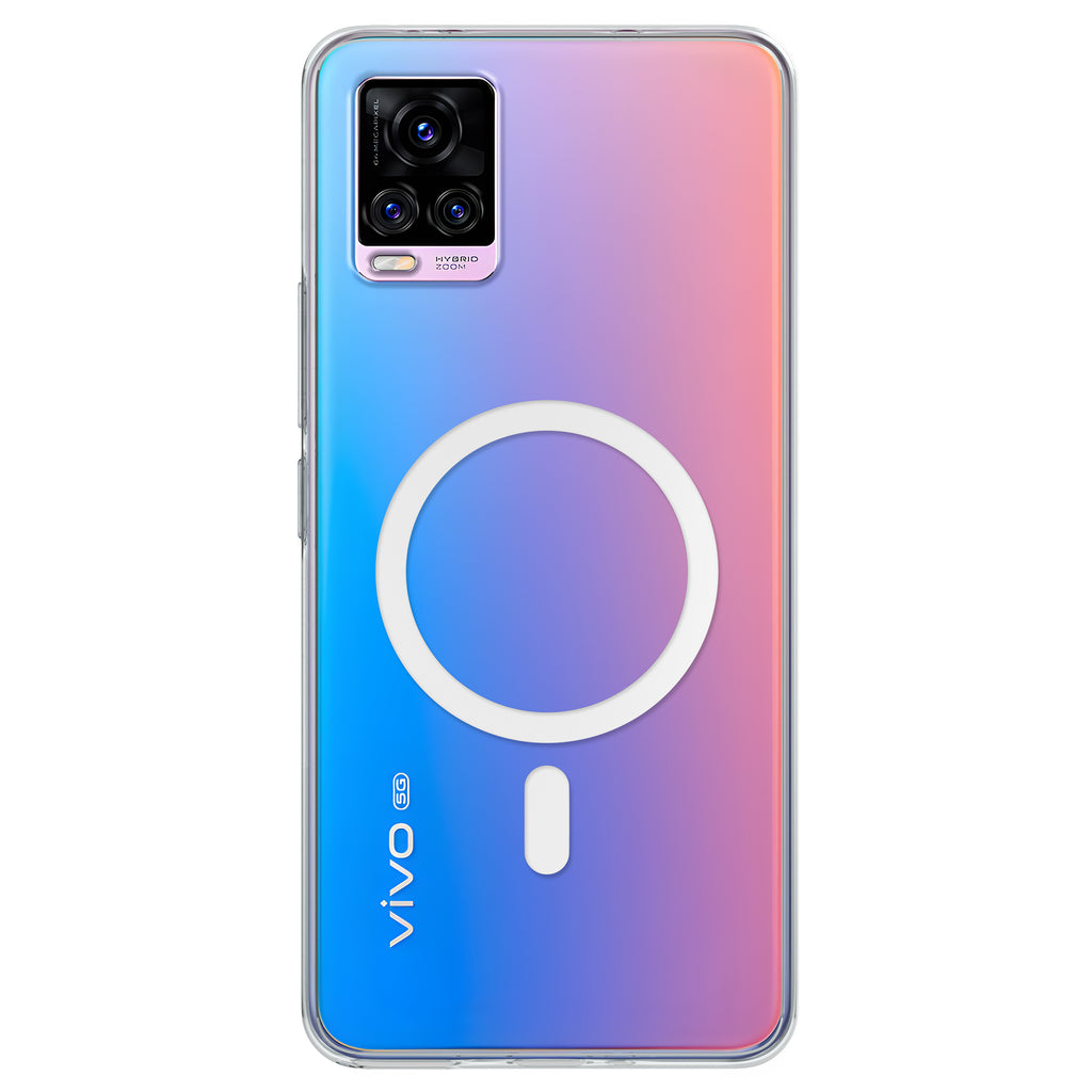 Anti-Yellow Magsafe Clear Case - Vivo V20 Pro