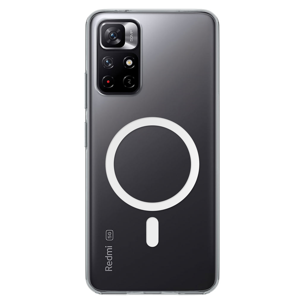 Anti-Yellow Magsafe Clear Case - Redmi Note 11T 5G