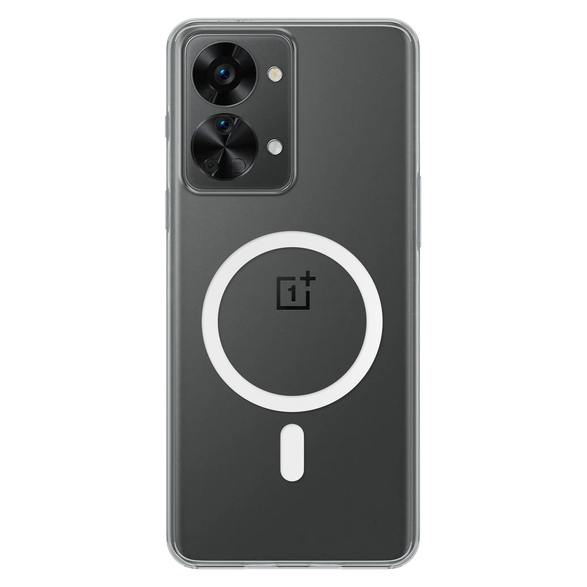 RankOne Custodia Per OnePlus Nord 2T – Cover In TPU Con Texture A CD, Similpelle, Colore Zaffiro, Antiurto