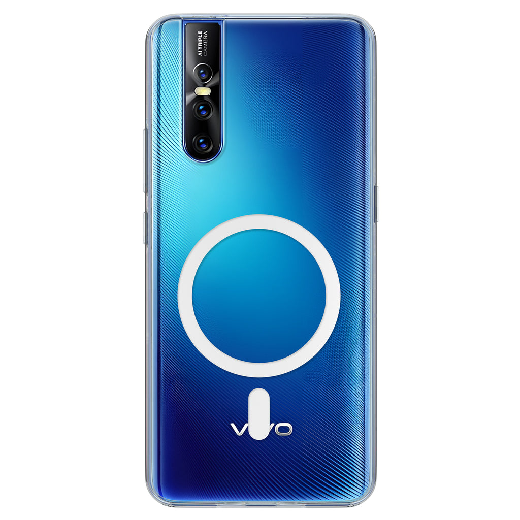 Anti-Yellow Magsafe Clear Case - Vivo V15 Pro