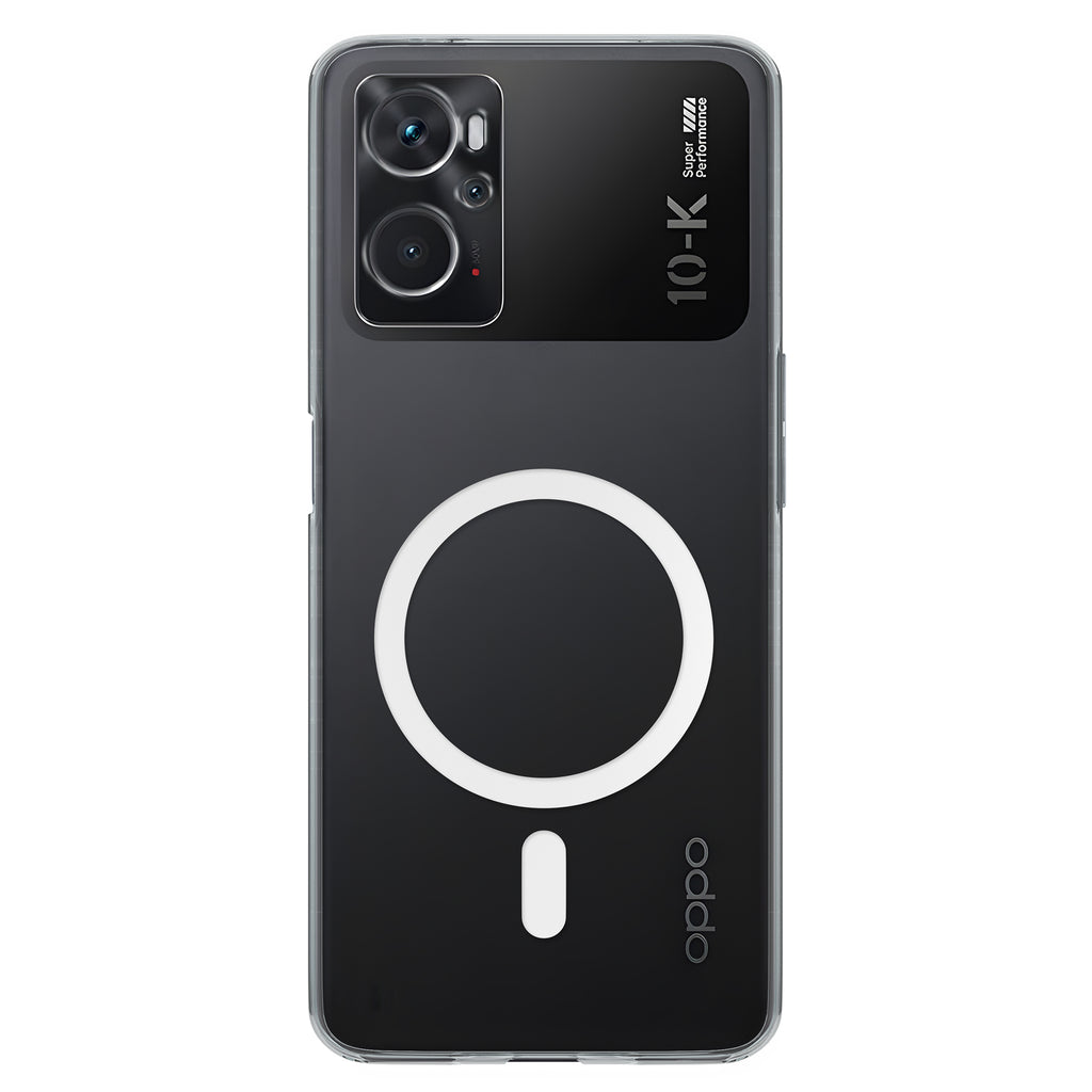 Anti-Yellow Magsafe Clear Case Oppo K Series