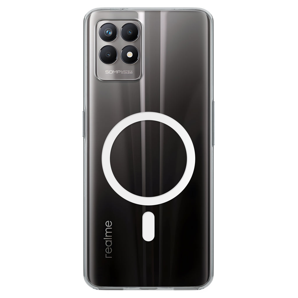 Anti-Yellow Magsafe Clear Case - Realme 8i