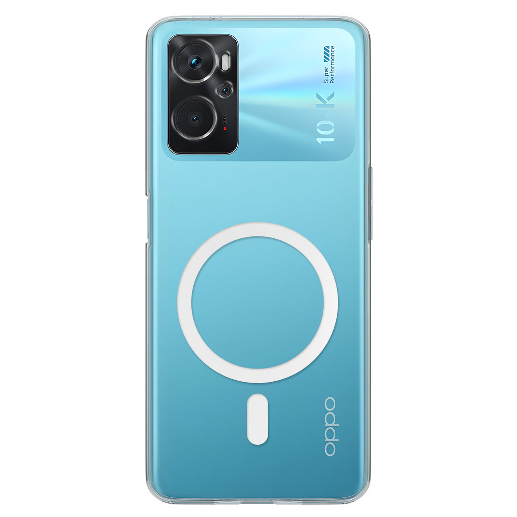 Anti-Yellow Magsafe Clear Case Oppo K Series