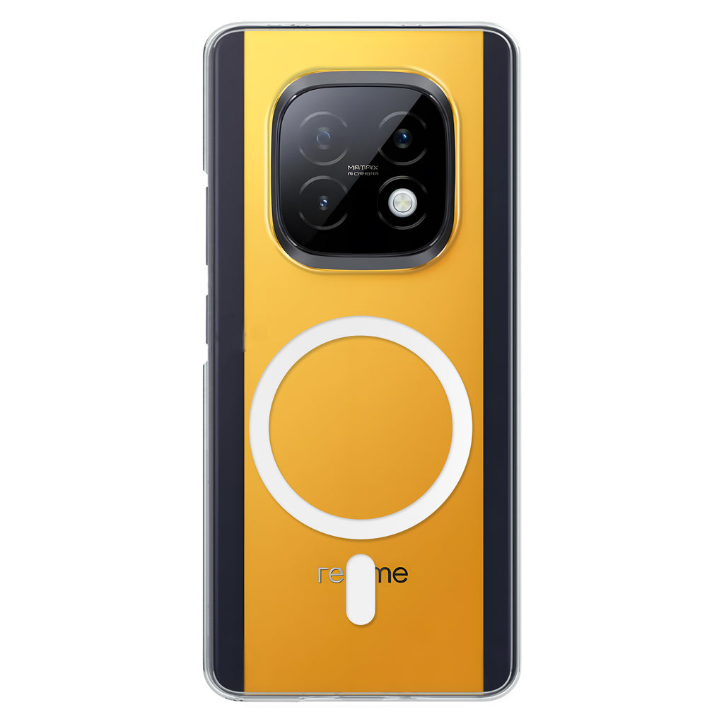 Anti-Yellow Magsafe Clear Case - Realme Narzo 70 Turbo 5G