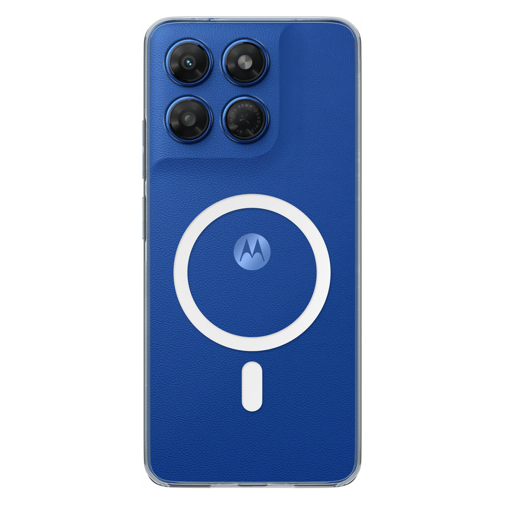 Anti-Yellow Magsafe Clear Case - Moto G77 Power