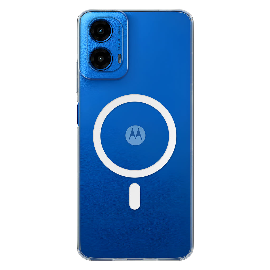 Anti-Yellow Magsafe Clear Case - Moto G45 5G