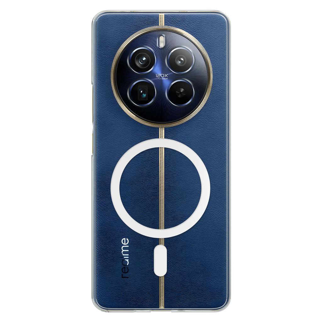 Anti-Yellow Magsafe Clear Case - Realme 12 Pro Plus 5G