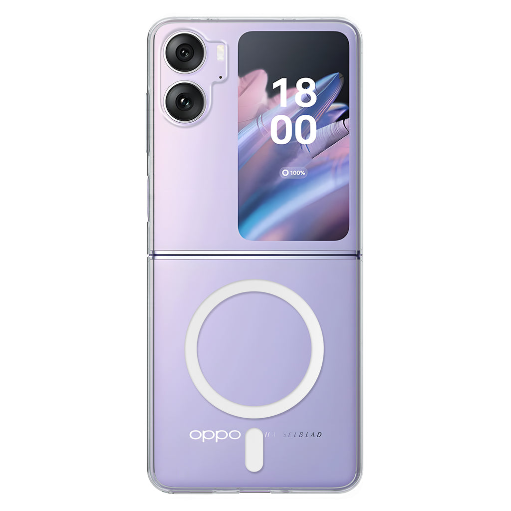 Anti-Yellow Magsafe Clear Case Oppo N Series