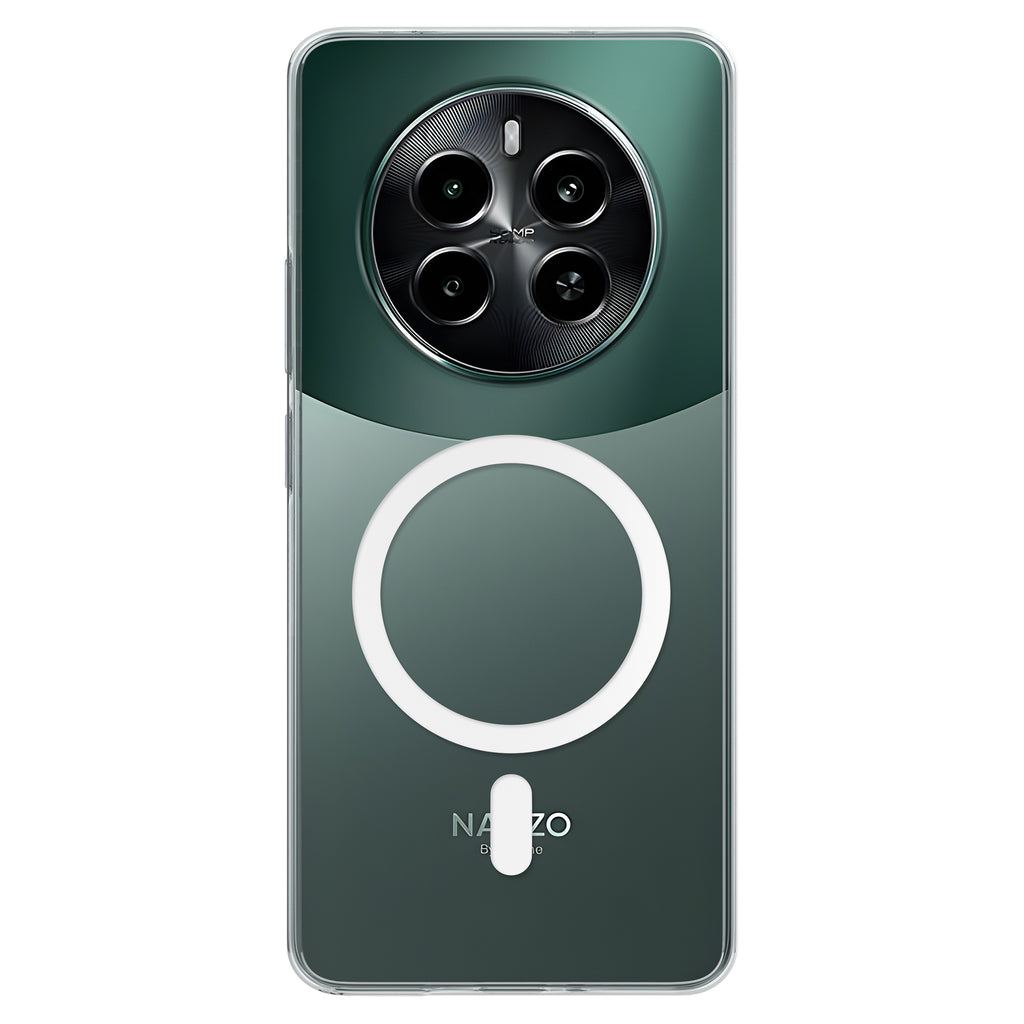 Anti-Yellow Magsafe Clear Case - Realme Narzo 70 5G