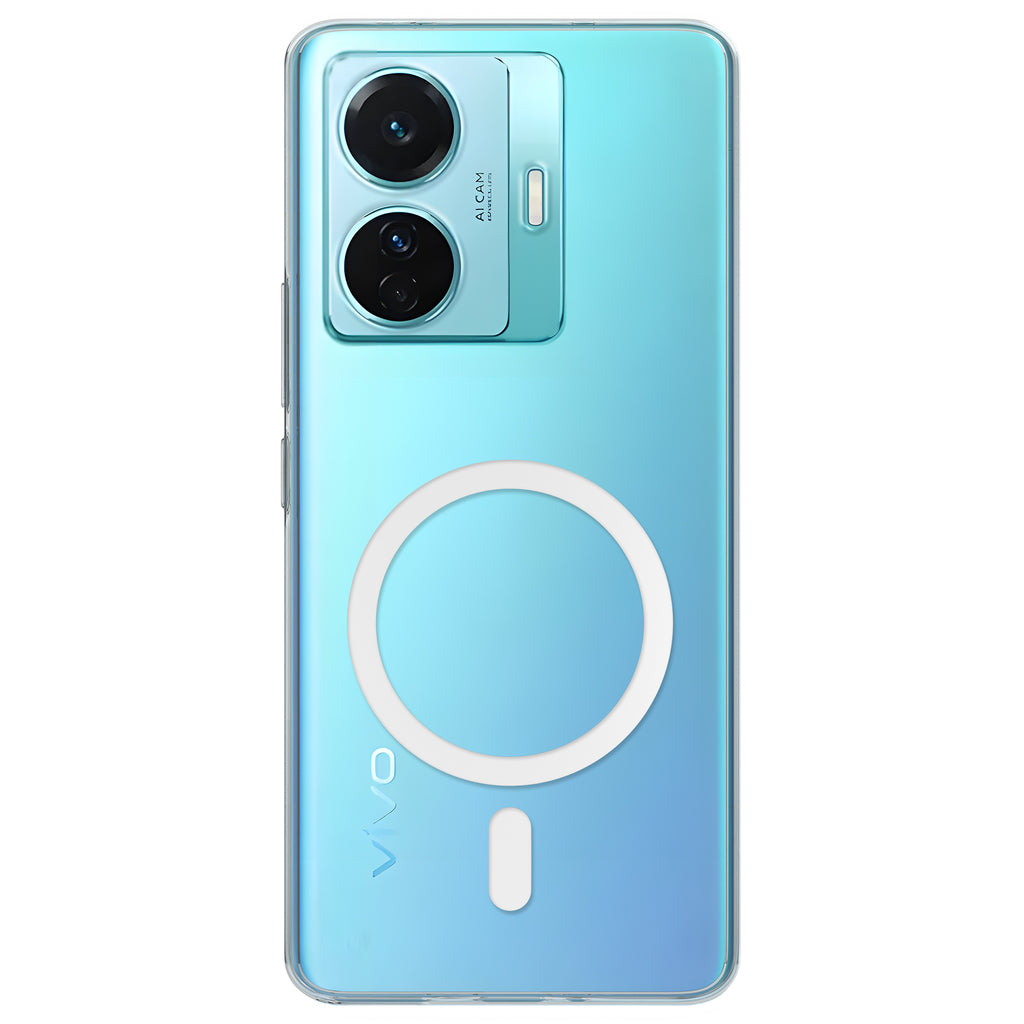 Anti-Yellow Magsafe Clear Case - Vivo T1 Pro 5G