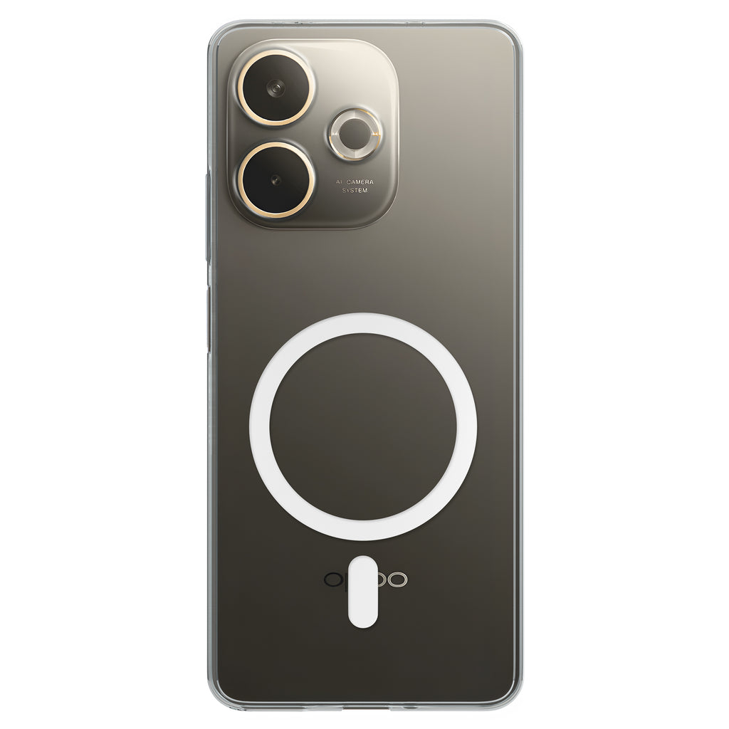 Anti-Yellow Magsafe Clear Case Oppo A Series