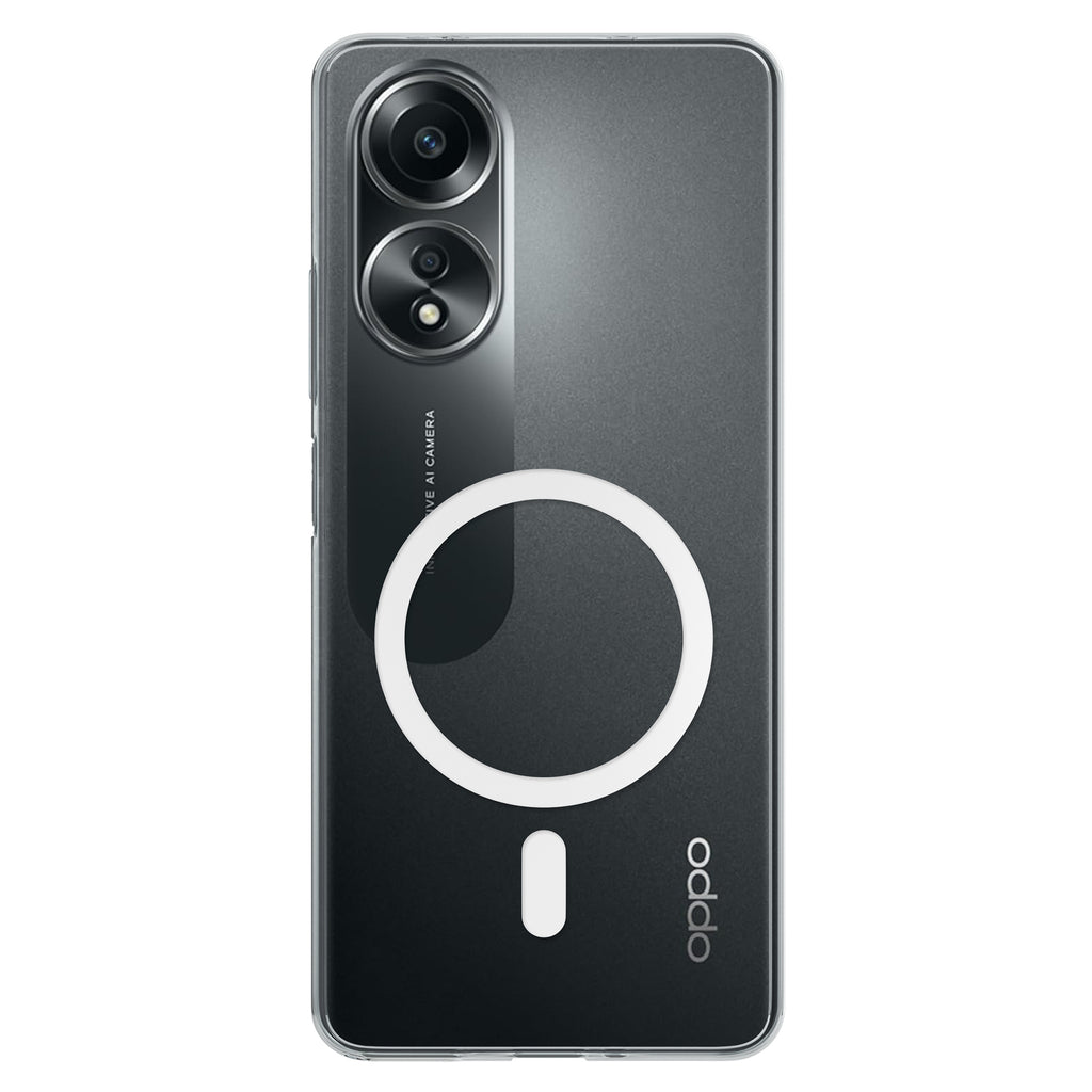 Anti-Yellow Magsafe Clear Case Oppo A Series