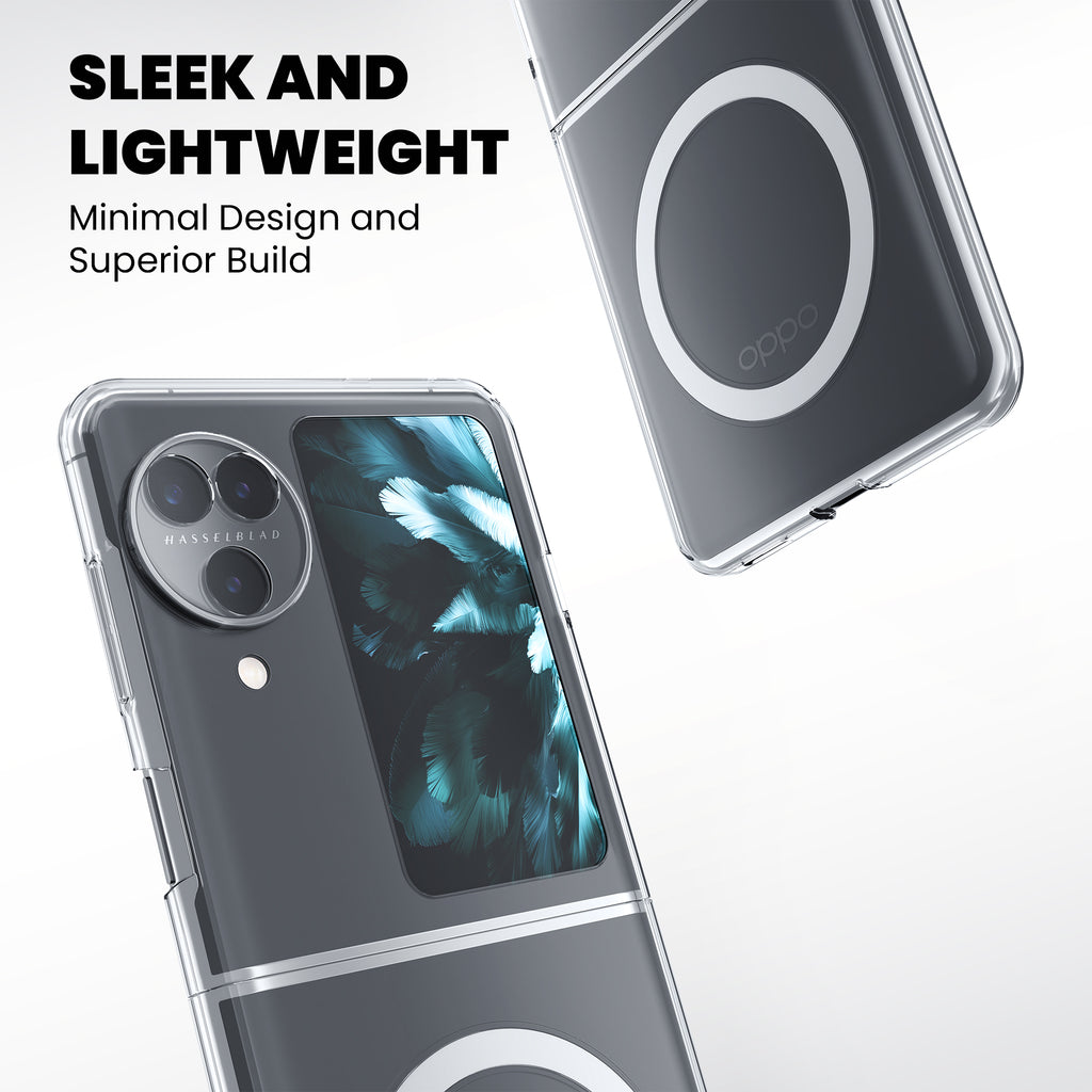 Anti-Yellow Magsafe Clear Case Oppo N Series