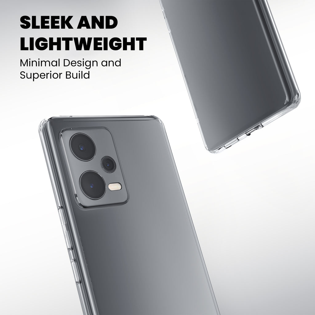 Anti-Yellow Clear Case - Redmi Note 12 Pro plus 5G