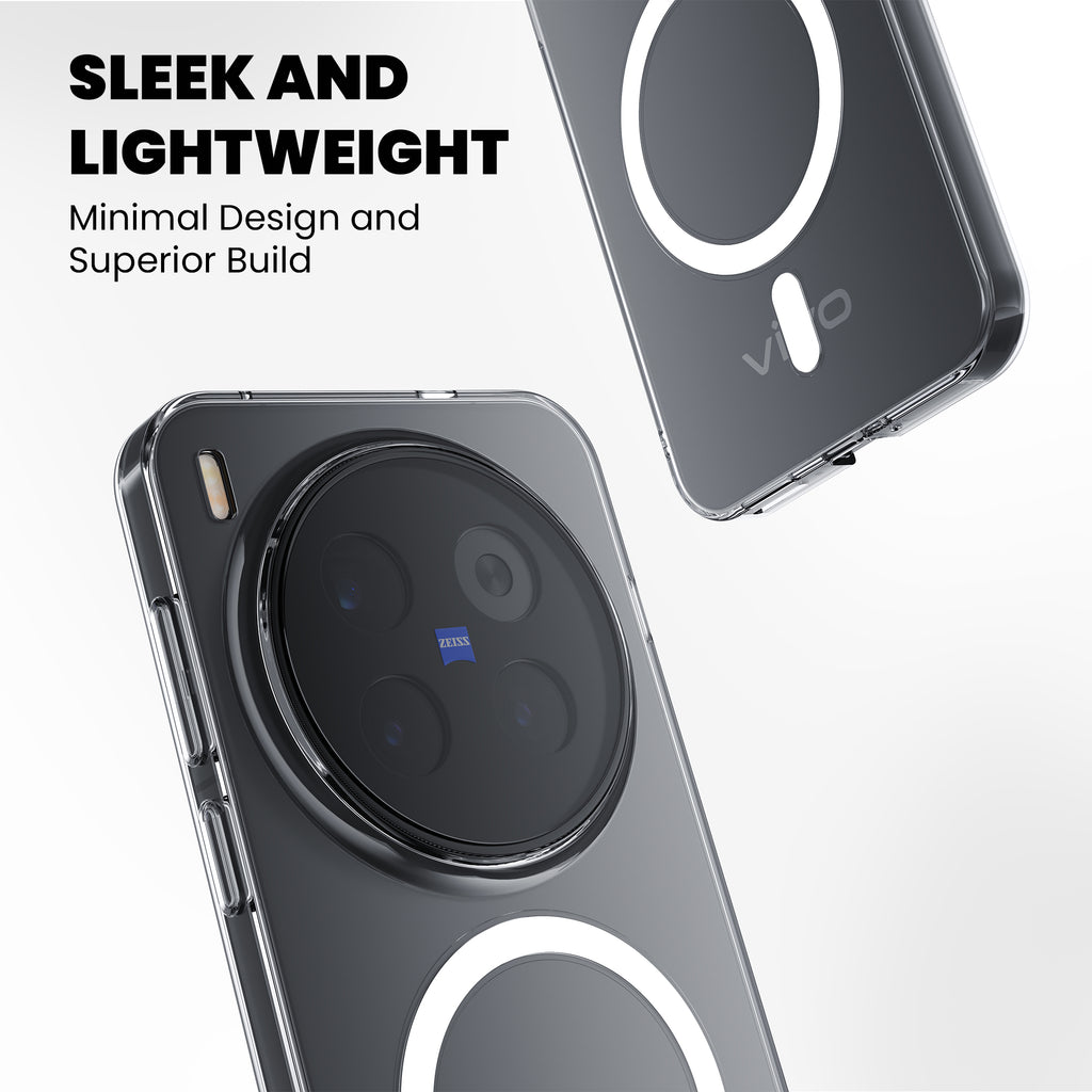 Anti-Yellow Magsafe Clear Case - Vivo T3 Pro 5G