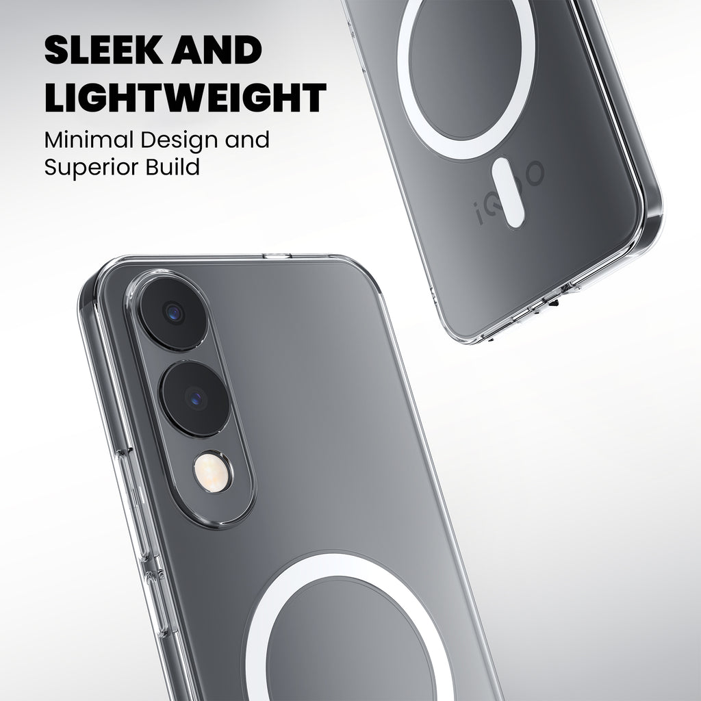 Anti-Yellow Magsafe Clear Case - iQOO Z9 Lite 5G