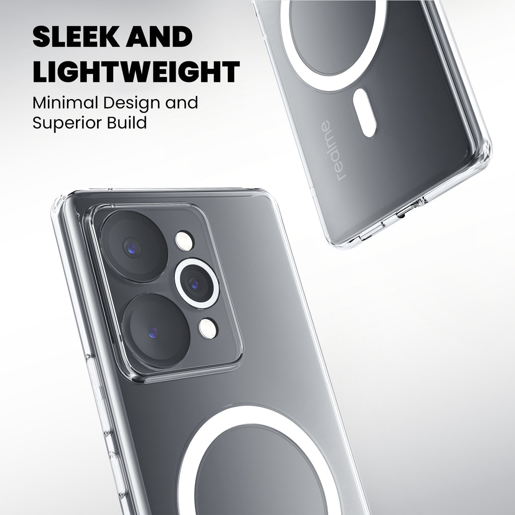 Anti-Yellow Magsafe Clear Case - Realme 8s 5G