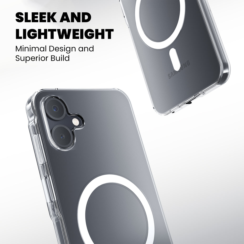Anti-Yellow Magsafe Clear Case Samsung A Series