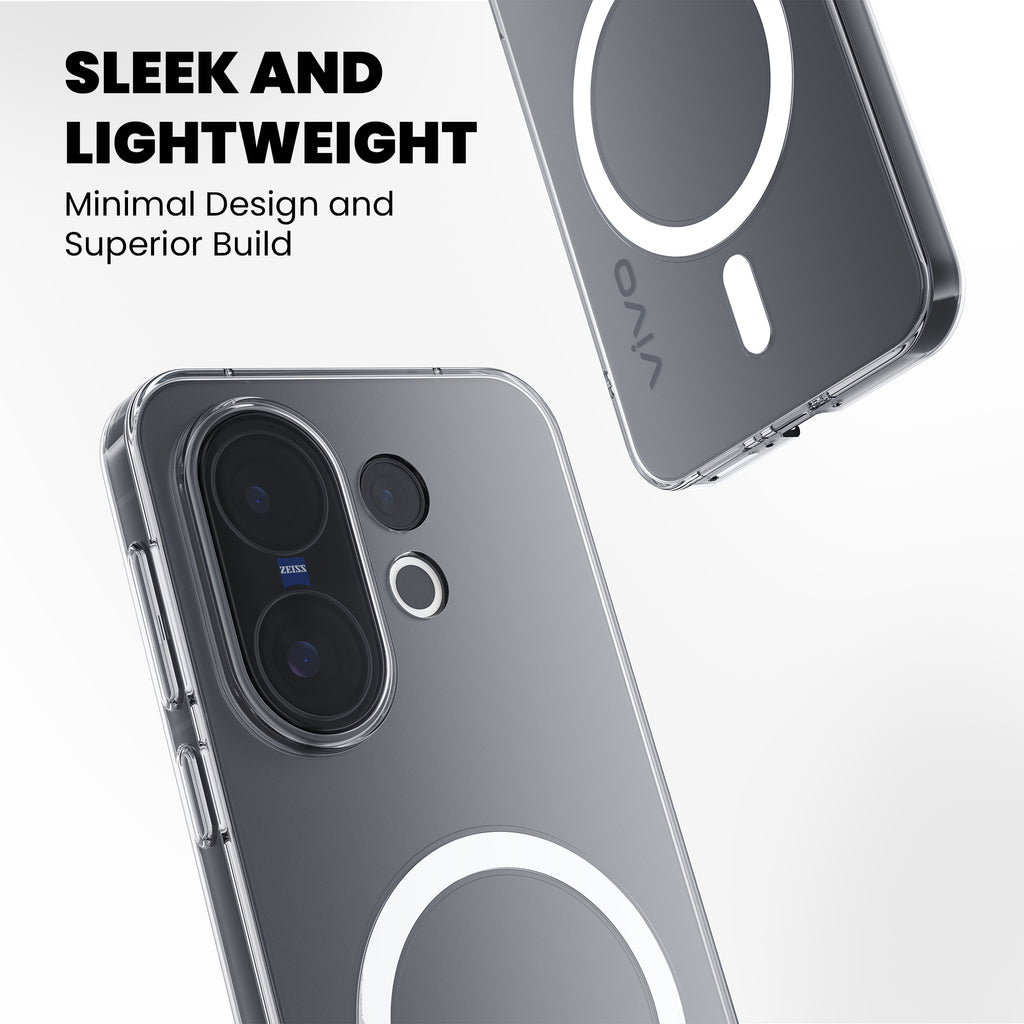 Anti-Yellow Magsafe Clear Case - Vivo Y17s