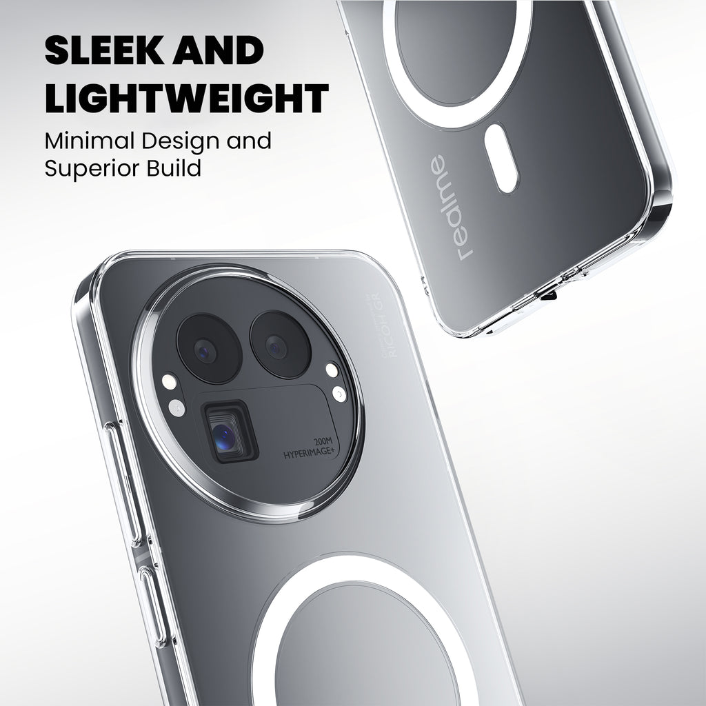 Anti-Yellow Magsafe Clear Case - Realme 13 5G