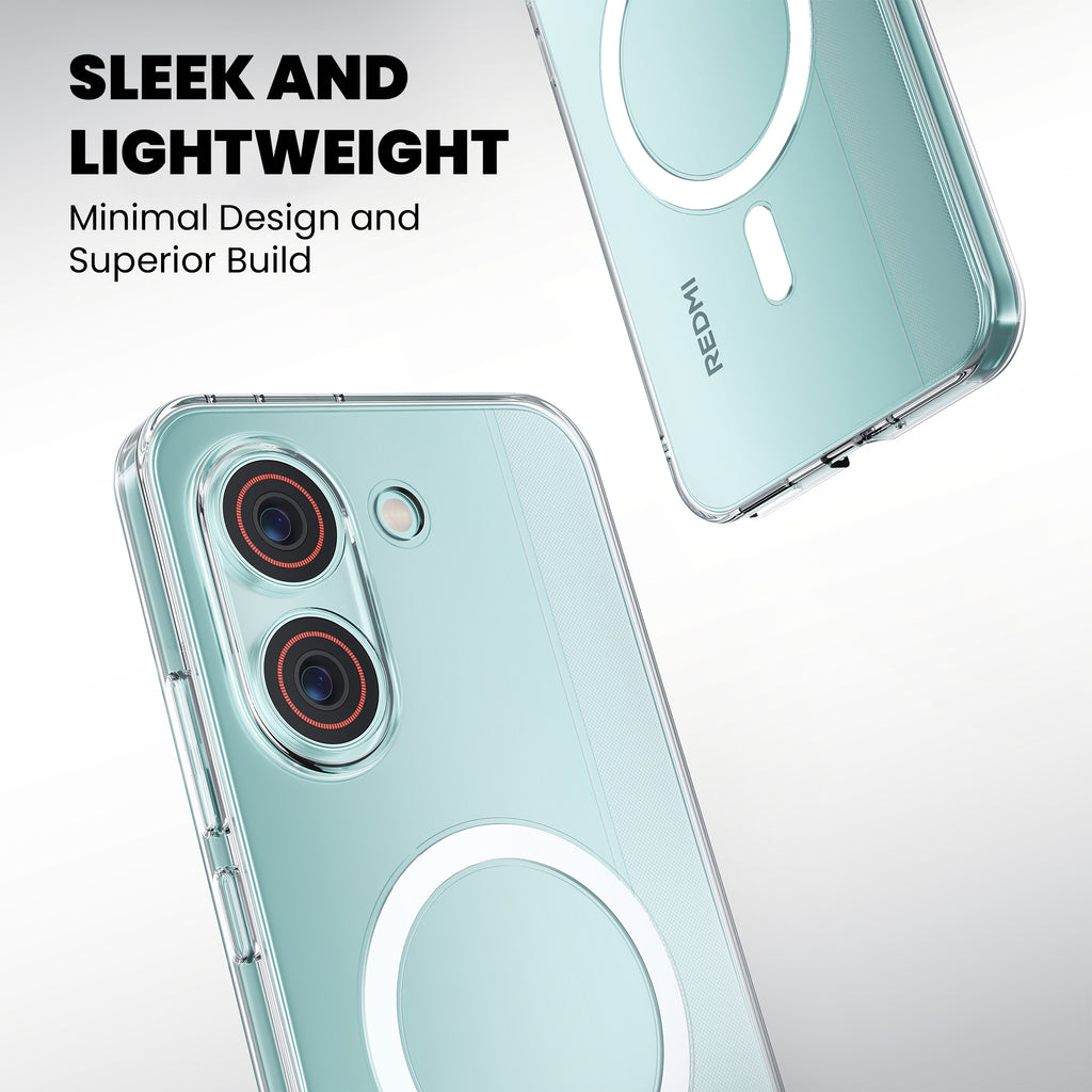 Anti-Yellow Magsafe Clear Case - Redmi Turbo 5