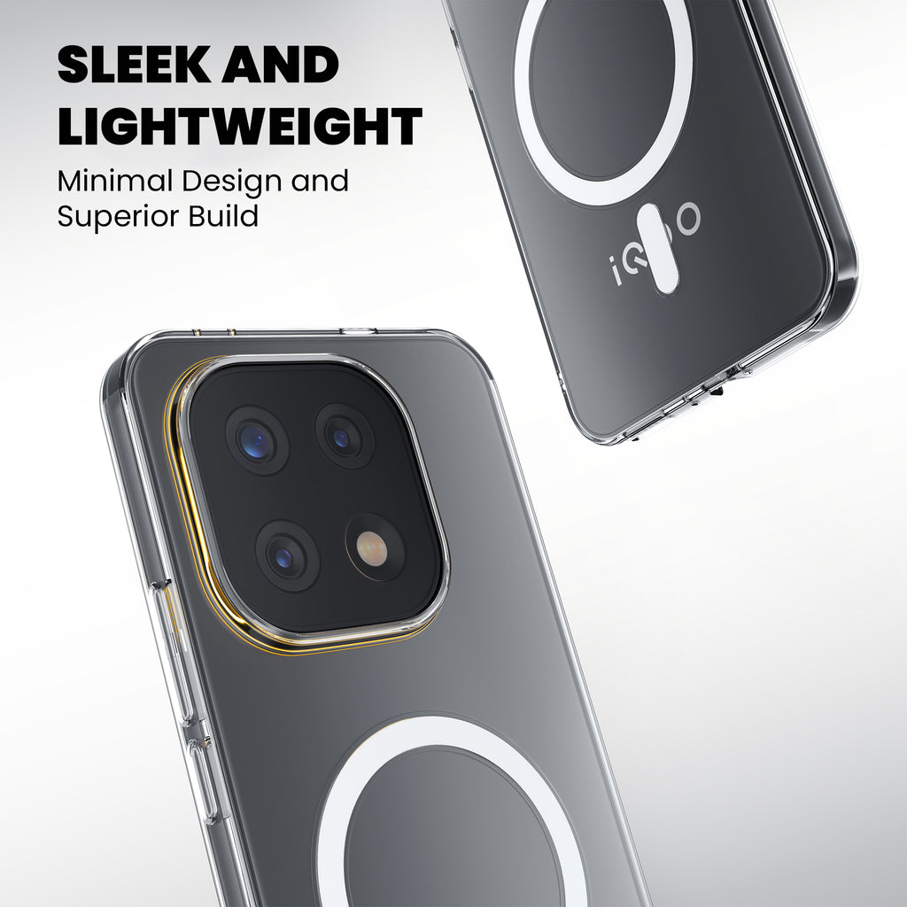 Anti-Yellow Magsafe Clear Case - iQOO Z9s 5G