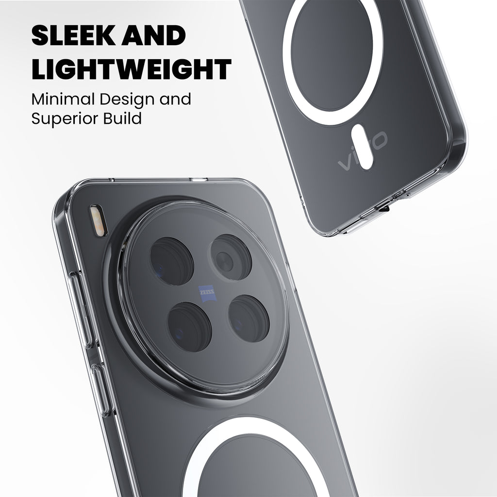 Anti-Yellow Magsafe Clear Case - Vivo T4 5G