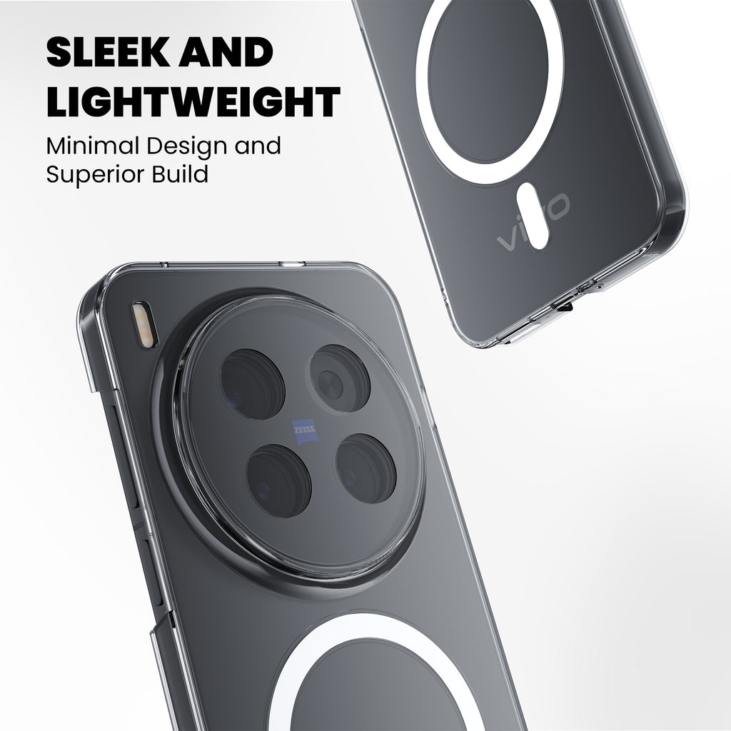 Anti-Yellow Magsafe Clear Case - Vivo X90 Pro
