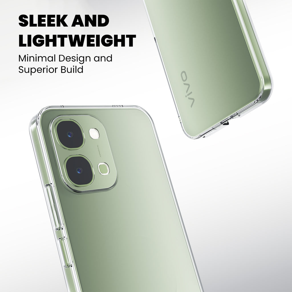Anti-Yellow Clear Case - Vivo T5x 5G