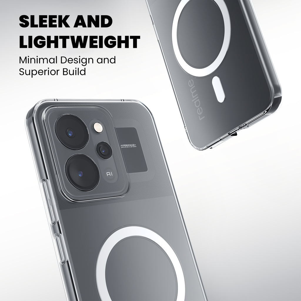 Anti-Yellow Magsafe Clear Case - Realme Narzo Power 5G