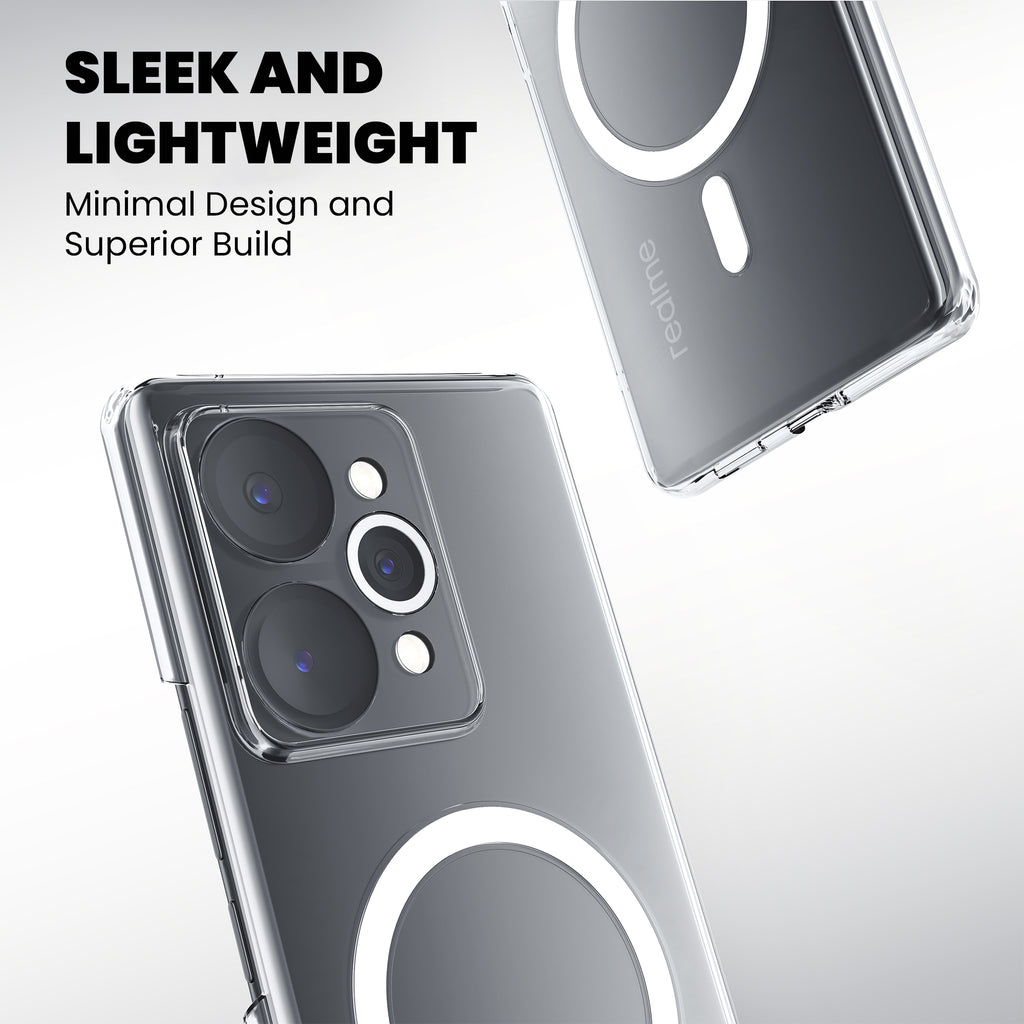 Anti-Yellow Magsafe Clear Case - Realme 10 Pro Plus 5G
