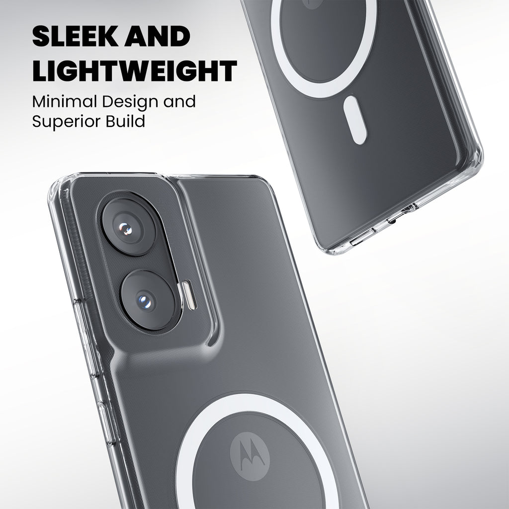 Anti-Yellow Magsafe Clear Case - Moto E32s