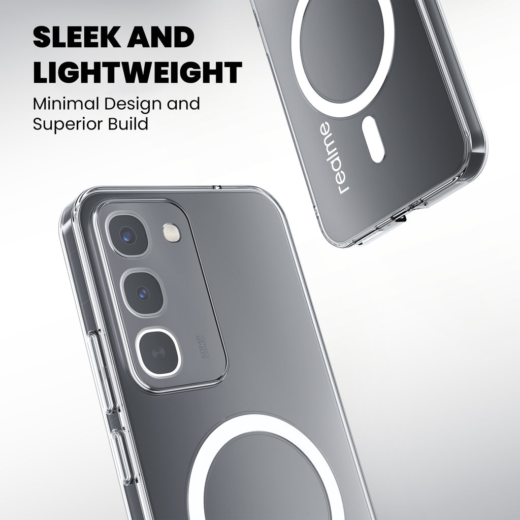 Anti-Yellow Magsafe Clear Case - Realme Narzo 100 Lite 5G