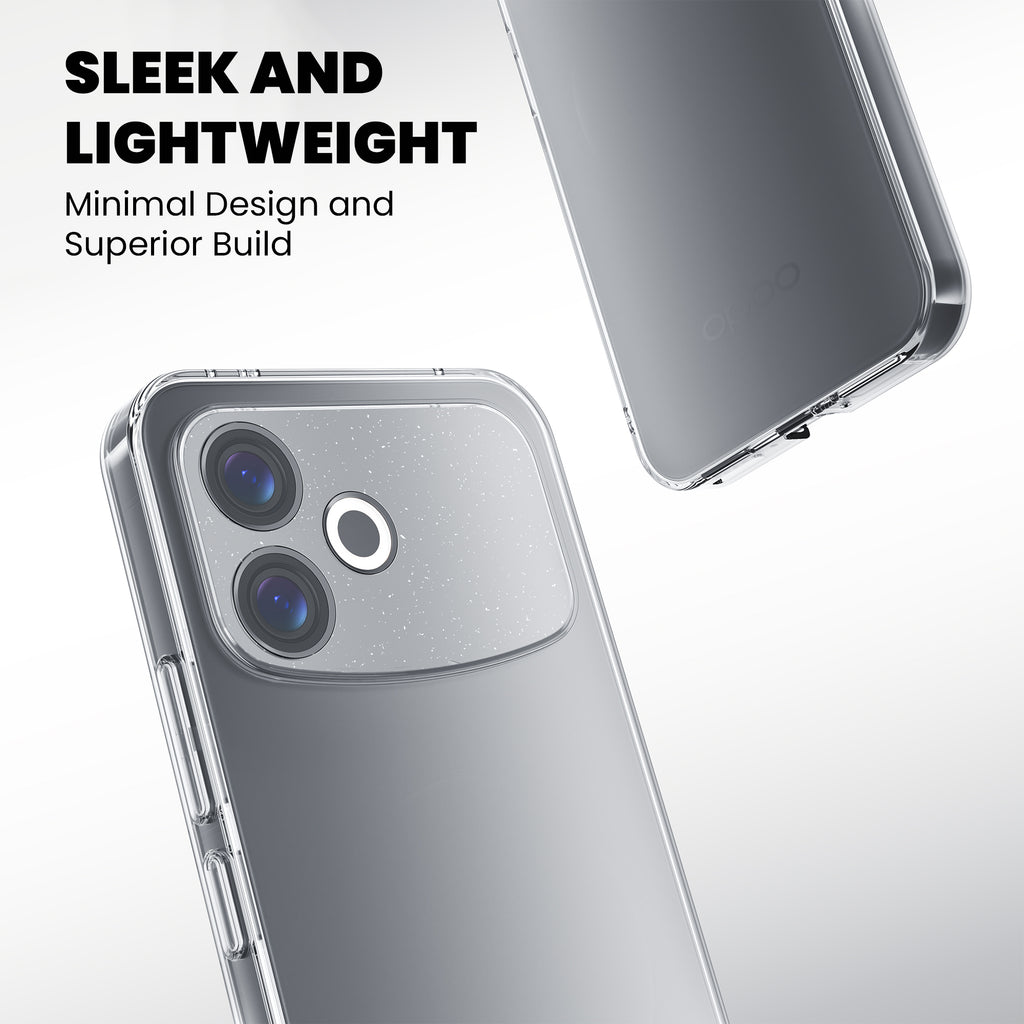 Anti-Yellow Clear Case Oppo F Series