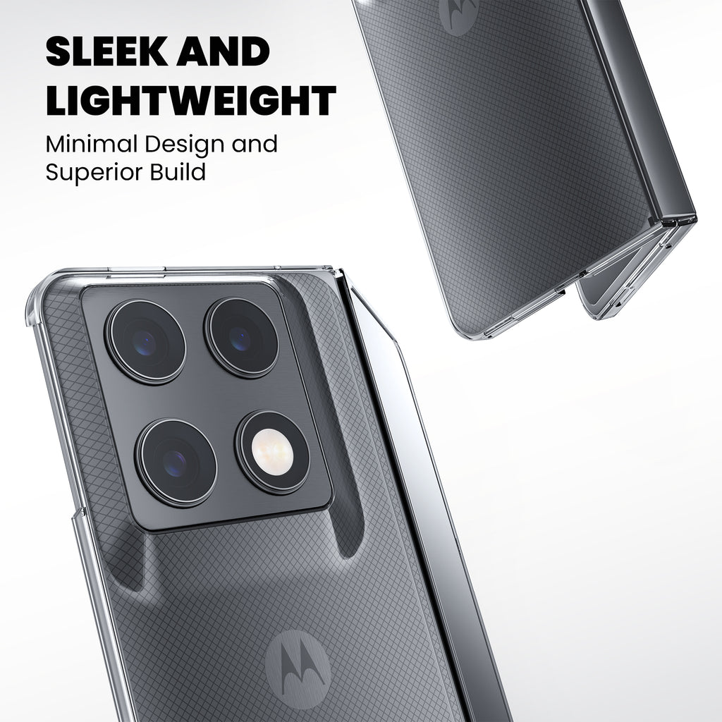 Anti-Yellow Clear Case - Motorola Razr Fold