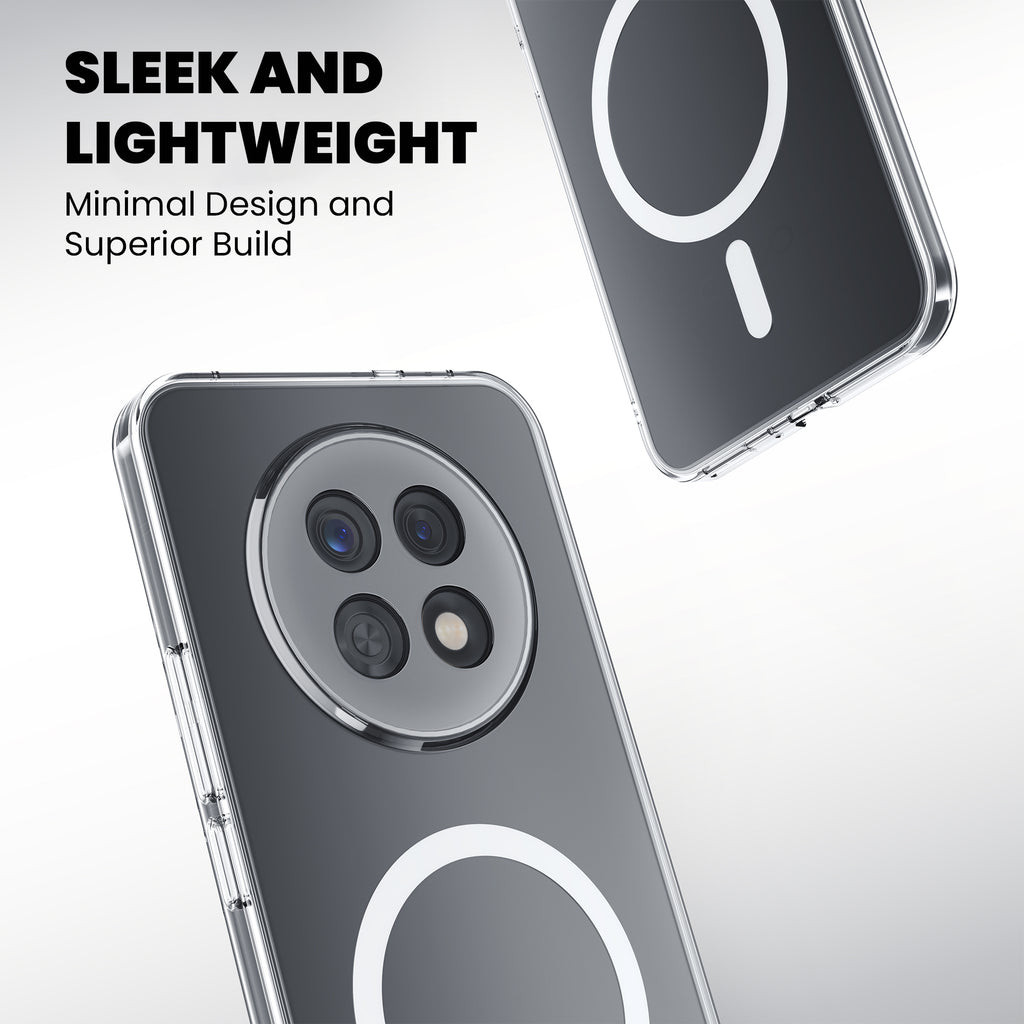 Anti-Yellow Magsafe Clear Case Oppo F Series