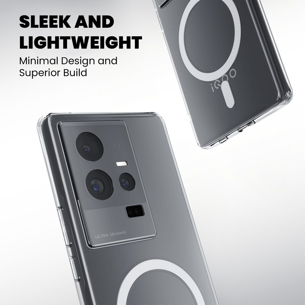 Anti-Yellow Magsafe Clear Case - iQOO Neo 7 5G