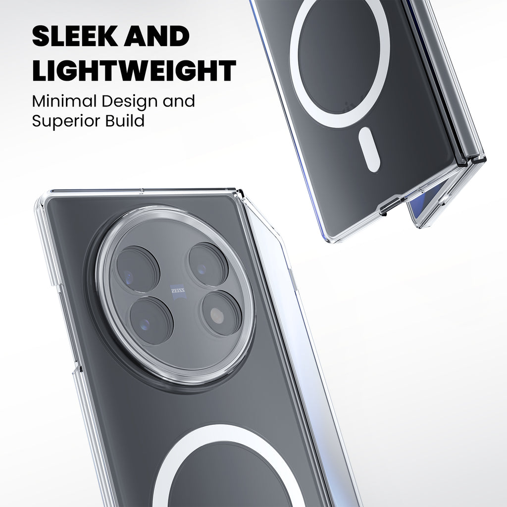 Anti-Yellow Magsafe Clear Case - Vivo X Fold 3 Pro