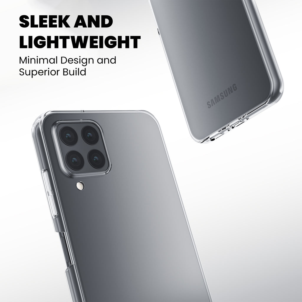 Anti-Yellow Clear Case Samsung M Series