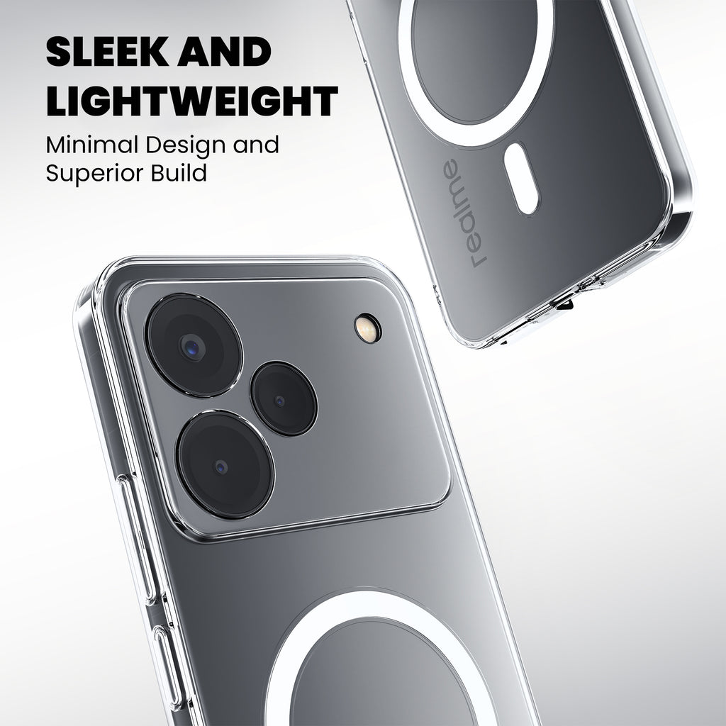 Anti-Yellow Magsafe Clear Case - Realme C100i 4G