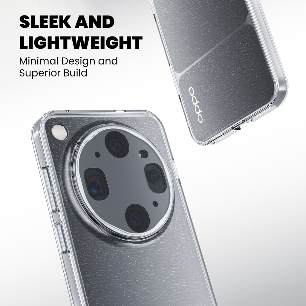 Anti-Yellow Clear Case Oppo X Series