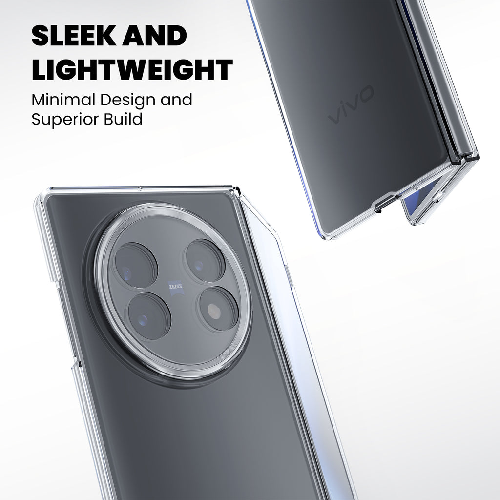 Anti-Yellow Clear Case - Vivo X Fold 3 Pro