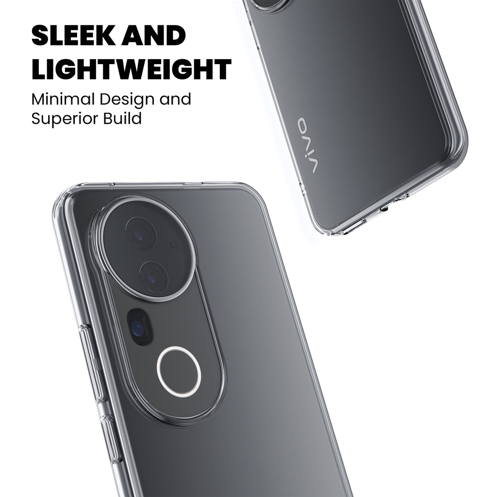 Anti-Yellow Clear Case - Vivo V40e 5G
